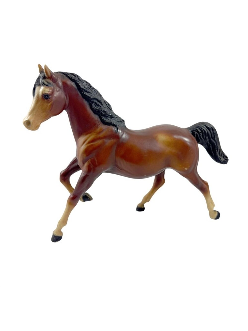 Breyer Traditional Horse Running Mare Sugar Bay #124 Vintage 1960s No USA Mark